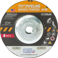 TYPE 27 7 X 1/8 X 5/8-11 PIPELINE GRINDING/CUTOFF WHEEL